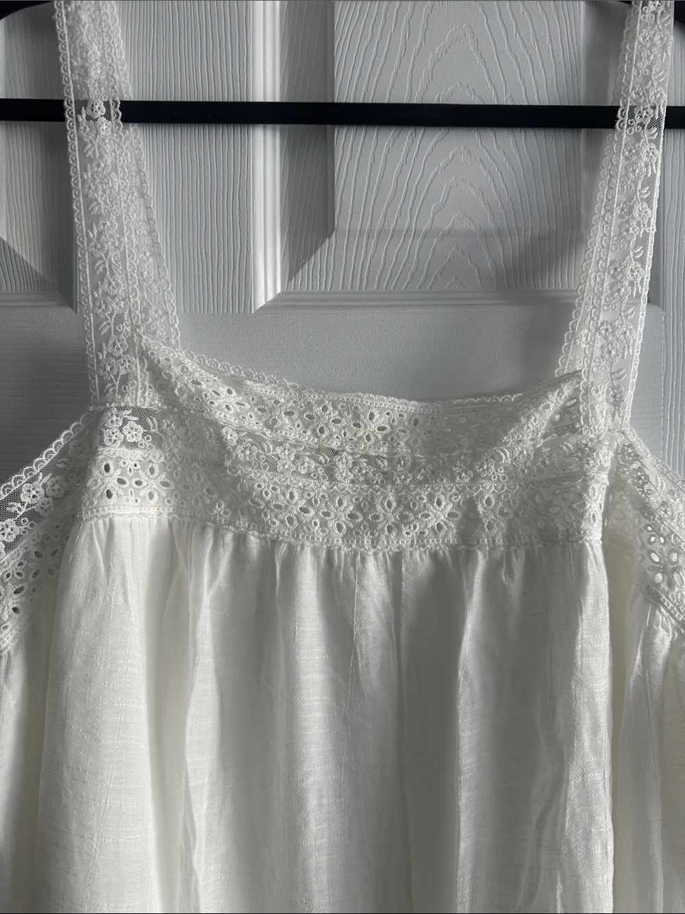 Indigo Rose Cream Tiered Maxi Dress - Picture 2 of 4